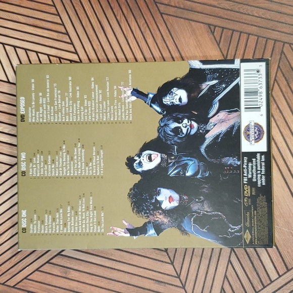 KISS Gold 2004 2 CDs and DVD 'Kiss Exposed' Videos Music KISS ARMY - Picture 3 of 16